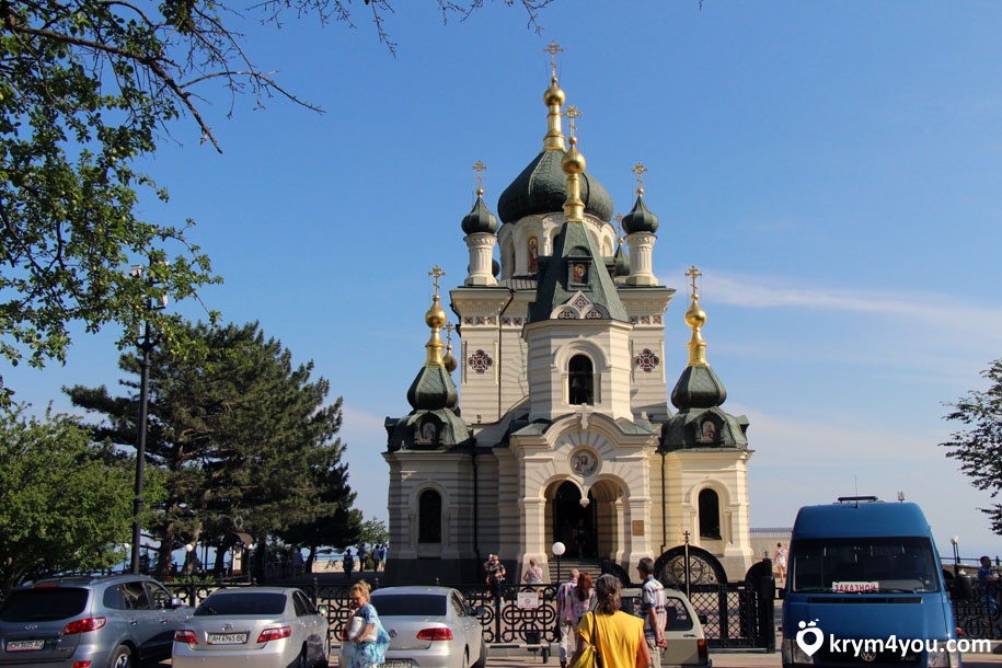 Церковь Воскресения Христова Форос Крым фото  