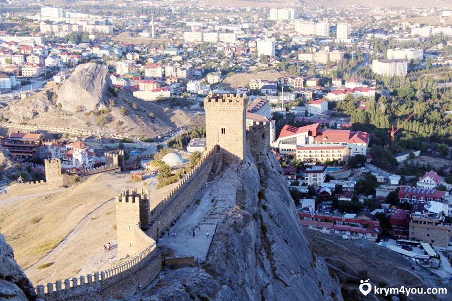 Судак генуэзская крепость Крым  