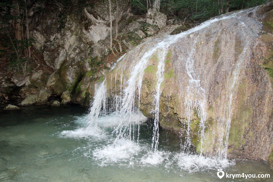 Водопад Джур-Джур, Крым пороги  