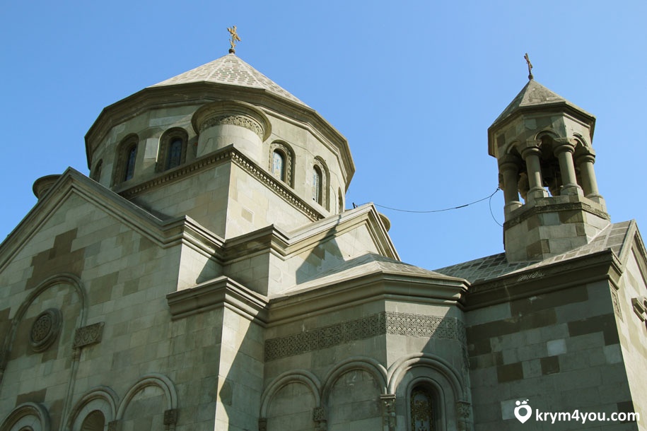 Ялта Крым Армянская церковь Святой Рипсиме  