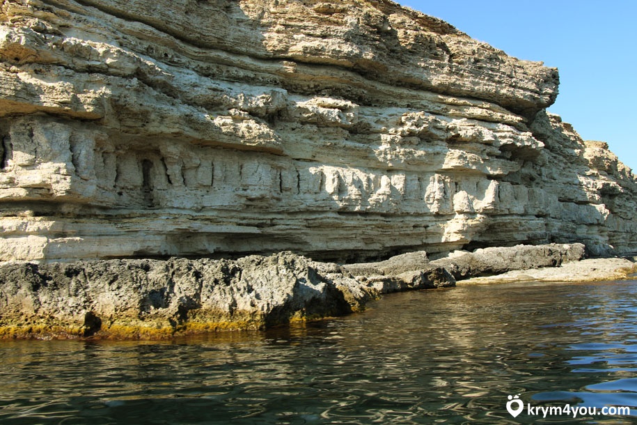  Крым море Мыс Тарханкут фото скалы 