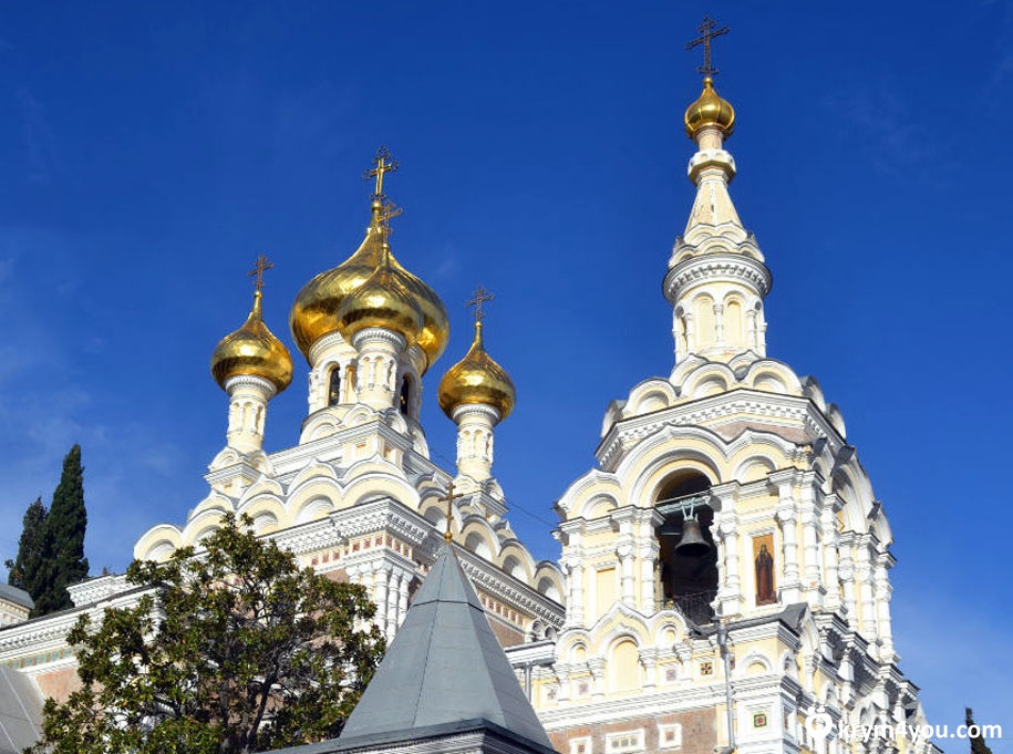 Собор Святого Александра Невского в Ялте фото 