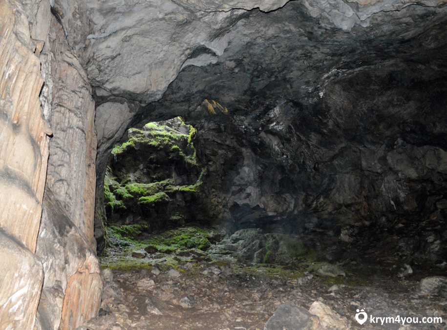 Эмине-Баир-Хосар Мамонтовая пещера Крым фото вид вход 