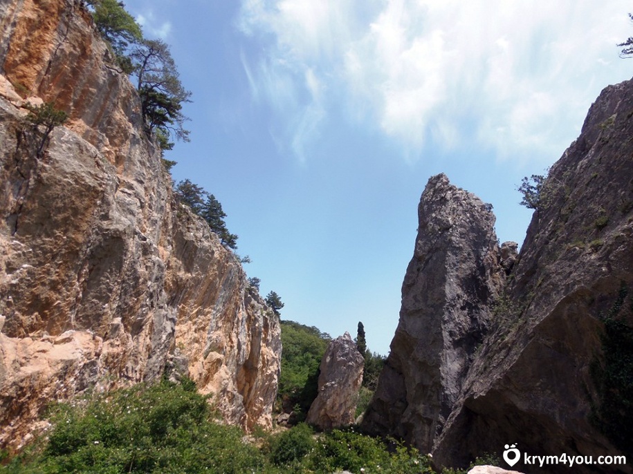 Никитская расщелина Крым фото 