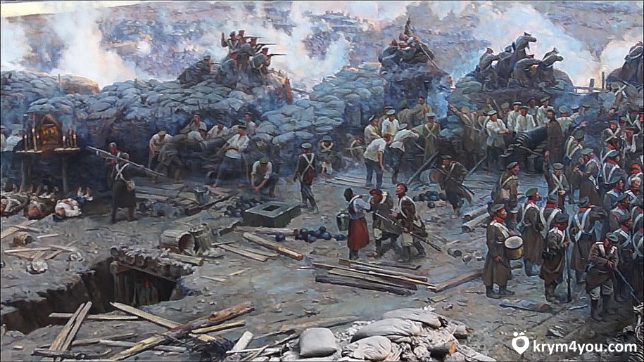 Крым музей фото вид Оборона Севастополя панорама    