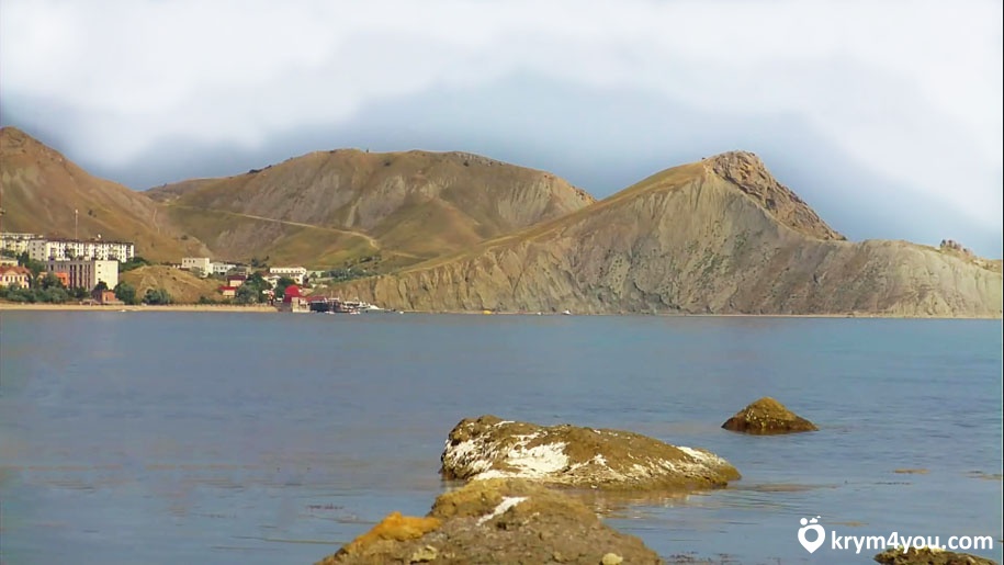 Орджоникидзе вид на море и горы, Крым  