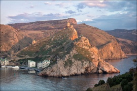 Генуэзская крепость Чембало в Балаклаве Крым фото вид