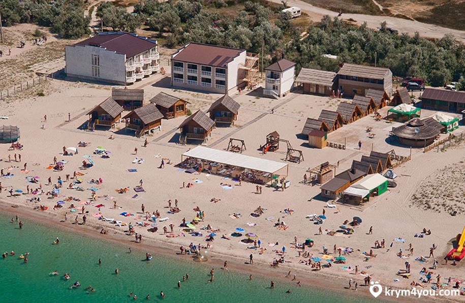Штормовое Крым пляж 