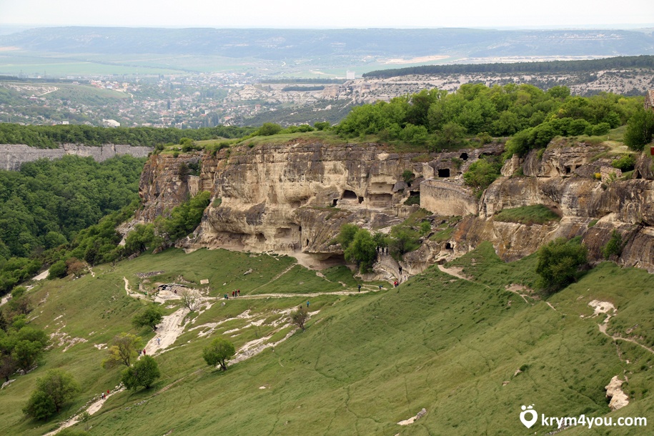 Крепость Чуфут-Кале пещерный город Бахчисарай Крым 5 