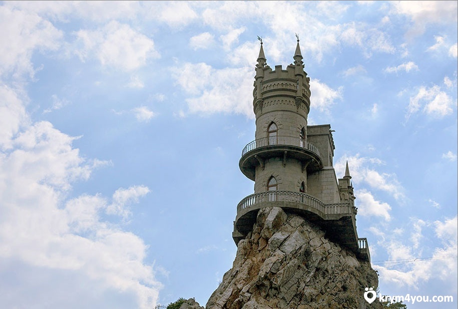Замки Крыма Ласточкино гнездо  
