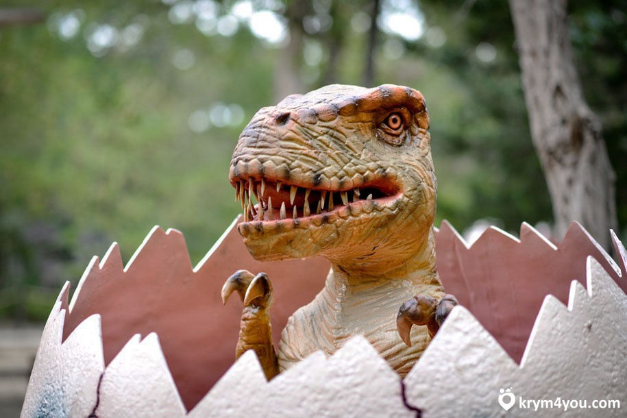 парк динозавров Затерянный мир в Евпатории 