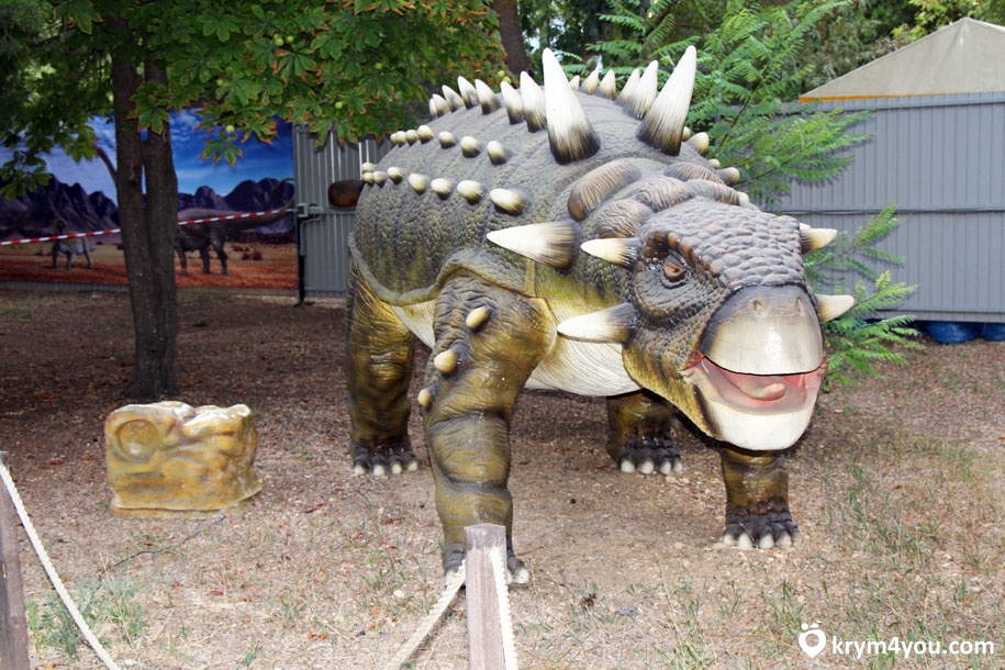парк динозавров Затерянный мир в Евпатории 