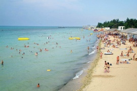 Пляжи Евпатории. Евпатория. Крым