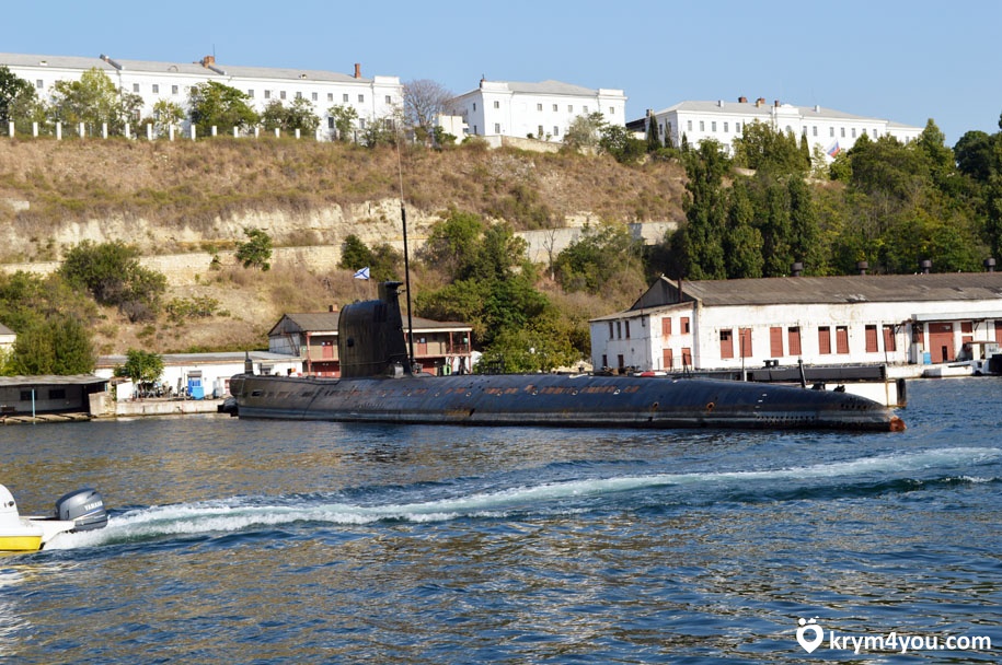 Севастополь, Крым, подводная лодка  