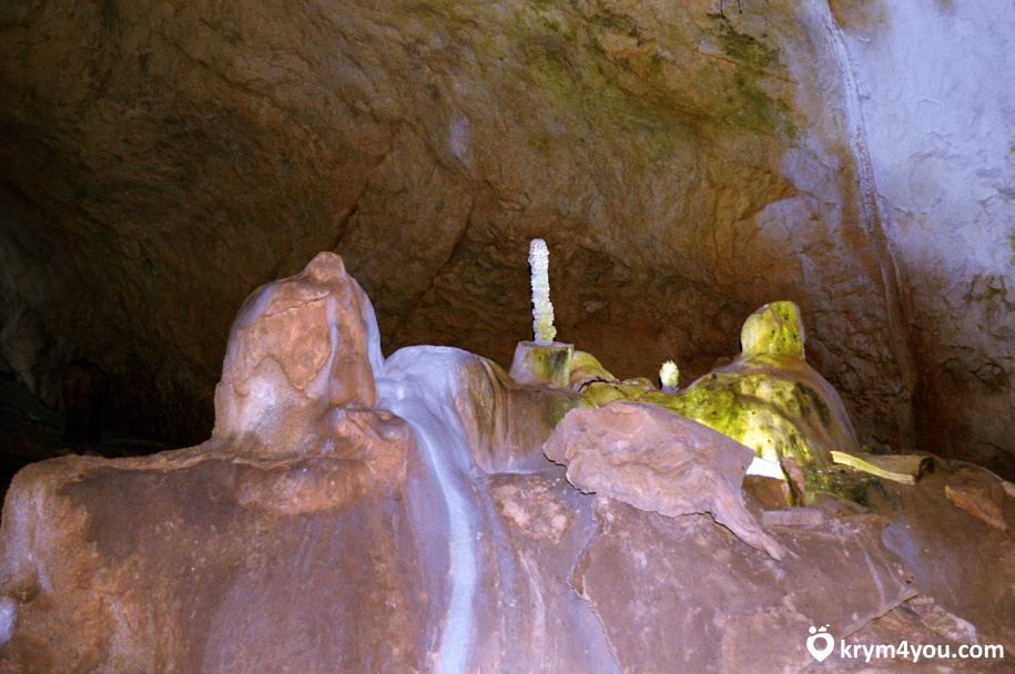 Мраморная пещера Крым фото  