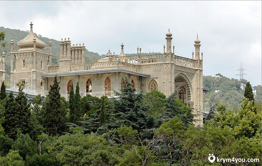 Замки Крыма Воронцовский дворец