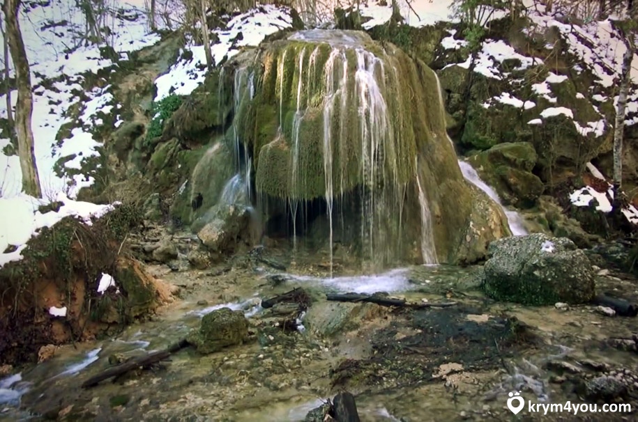 Крым фото Водопад Серебряные струи  