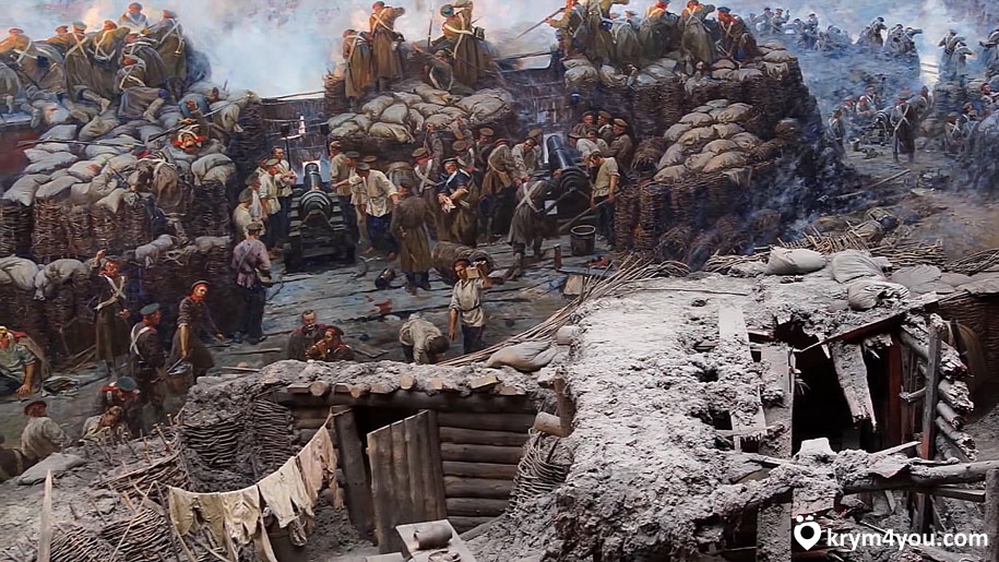 Крым музей фото Оборона Севастополя панорама    