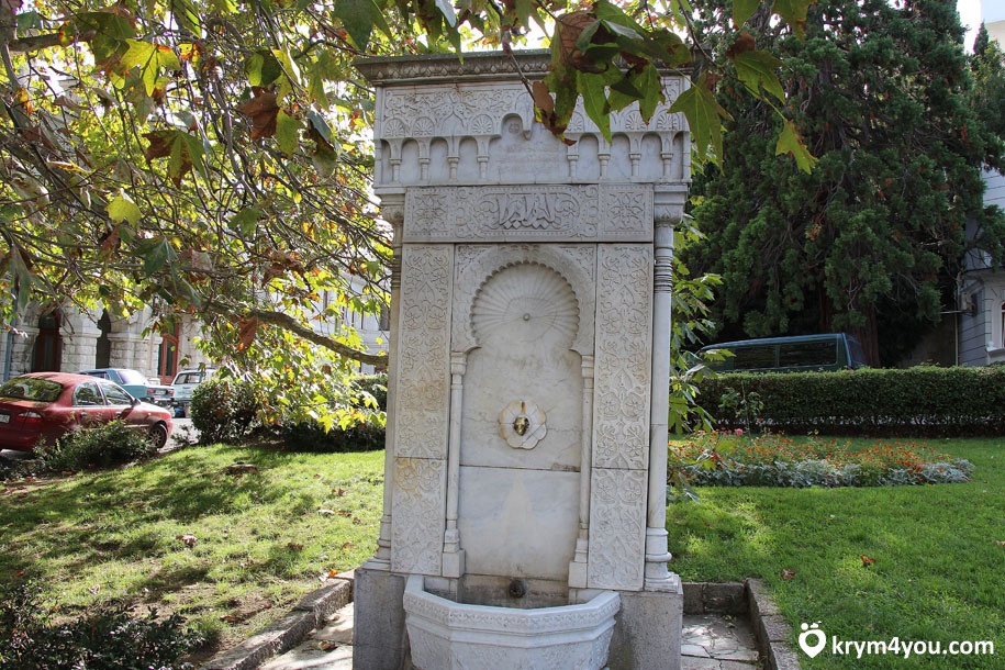 Ливадия Крым дворец отдых фонтан  
