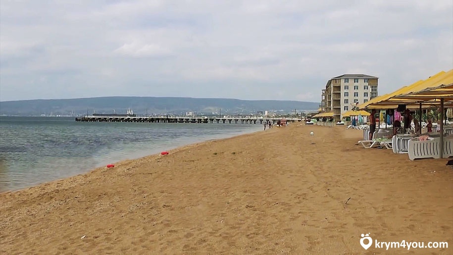Береговое, Крым пляж море фото. 