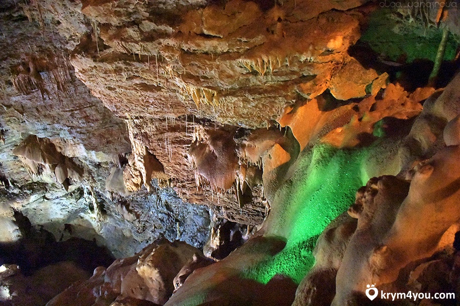 Пещера Трехглазка Ай-петри Крым