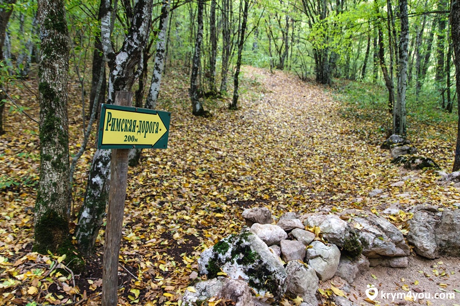 Чертова лестница в крыму карта