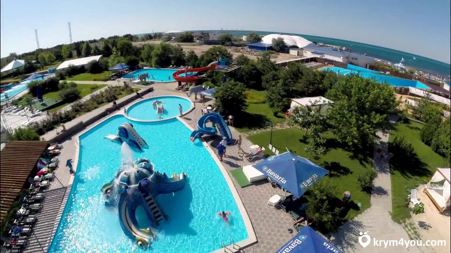 Аквапарк Зурбаган Севастополь фото  Крым бассейн  