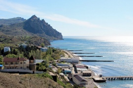 Поселок Курортное Крым фото