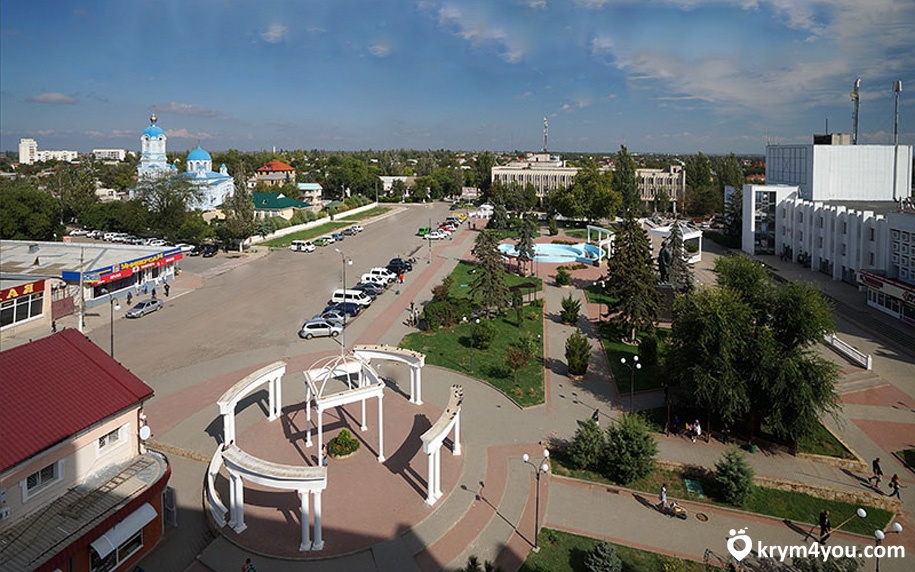 Крым города Саки море фото вид 